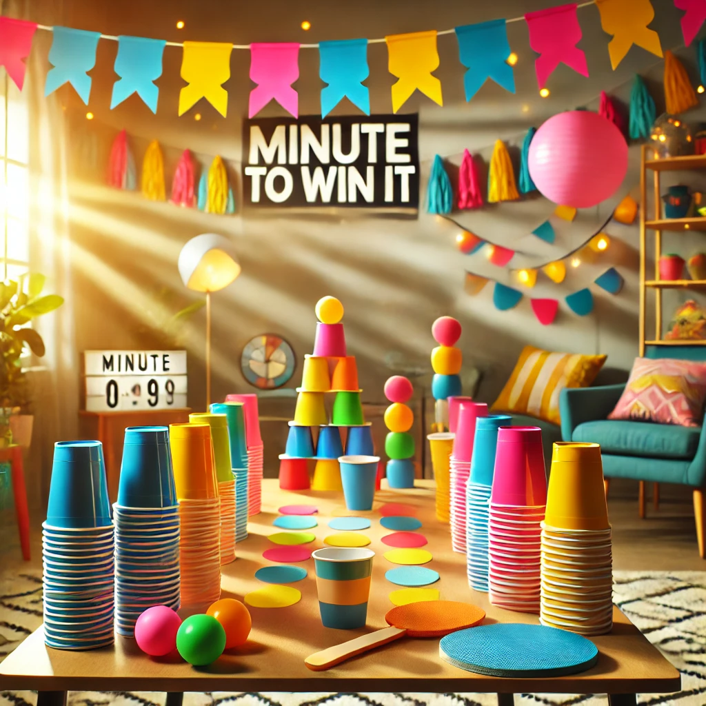 25 Fresh Minute to Win It Game Ideas & Tips