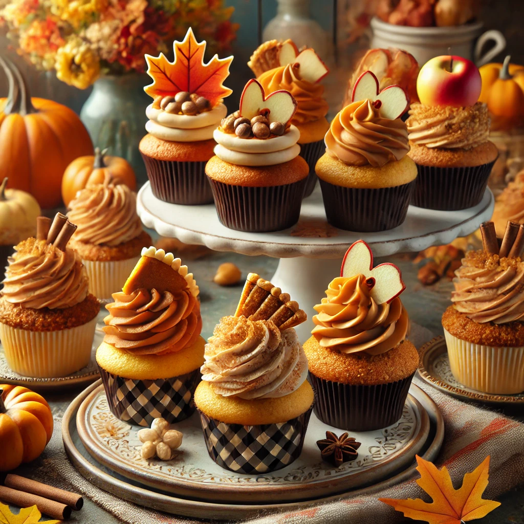 18 Easy Thanksgiving Cupcakes Your Family Will Adore