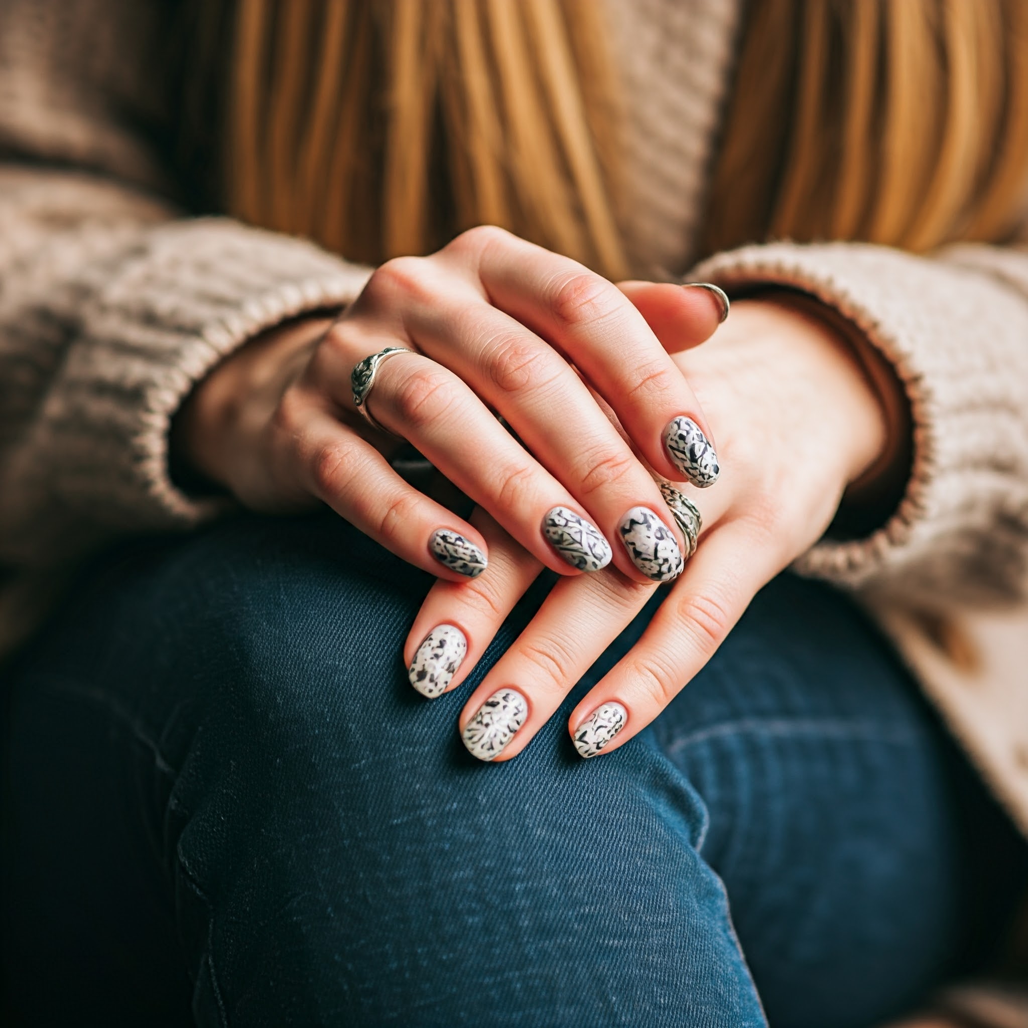 Trendy Short Winter Nails for 2024