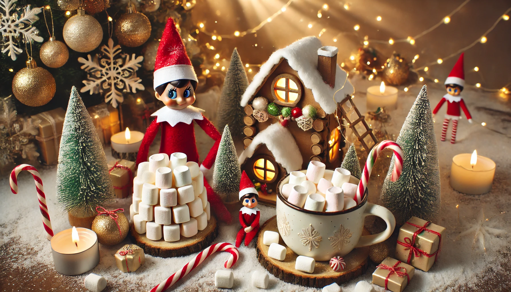 Easy Elf on the Shelf ideas to create magical holiday moments for kids – simple setups with everyday items